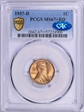1937-D 1C MS67+ RD
