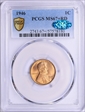 1946 1C MS67+ RD