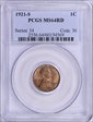 1921-S 1C MS64RD