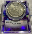 1881-O $1 AU53