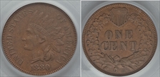 1880 1C AU58BN