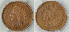 1897 1C AU58BN
