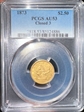 1873 $2.50 Closed 3 AU53