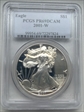 2001-W $1 Silver Eagle PR69DCAM