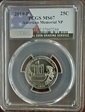 2019-P 25C American Memorial NP MS67