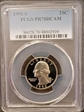 1992-S 25C PR70DCAM