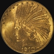 1910-D $10 MS64