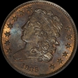 1835 1/2C MS65BN