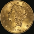 1904 $20 MS64