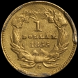 1855-C G$1 AU53