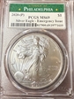 2020-(P) $1 Silver Eagle - Emergency Issue Struck at Philadelphia MS69