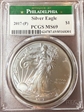 2017-(P) $1 Silver Eagle Struck at Philadelphia MS69