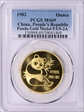 1982 Ounce Panda Gold Medal PAN-2A MS69