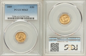 1889 G$1 MS63