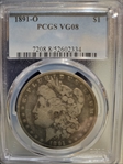 1891-O $1 VG8