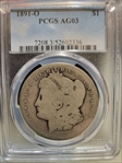 1891-O $1 AG3