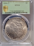 1884-O $1 MS64