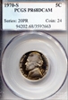 1970-S 5C PR68DCAM
