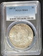 1897-S $1 MS64
