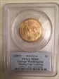 (2007) $1 Missing Edge Lettering George Washington MS66