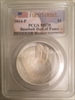 2014-P $1 Baseball Hall of Fame First Strike MS70