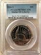 1986-S 50C Statue Of Liberty PR70DCAM