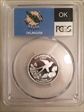 2008-S 25C Oklahoma Silver PR70DCAM