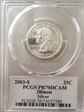 2003-S 25C Illinois Silver PR70DCAM