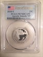 2018-S 25C Apostle Islands NP First Strike PR70DCAM