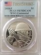 2018-P $1 WWI Centennial First Strike PR70DCAM