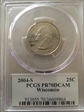 2004-S 25C Wisconsin PR70DCAM