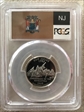 1999-S 25C New Jersey Silver PR70DCAM