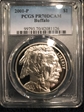 2001-P $1 Buffalo PR70DCAM