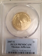 2007-S $1 Thomas Jefferson PR70DCAM