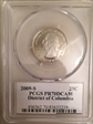2009-S 25C District of Columbia PR70DCAM