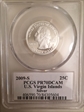 2009-S 25C U.S. Virgin Islands Silver PR70DCAM