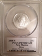 2008-S 25C New Mexico Silver PR70DCAM