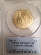 2011-S $1 Andrew Johnson PR70DCAM