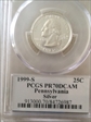 1999-S 25C Pennsylvania Silver PR70DCAM