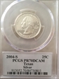 2004-S 25C Texas Silver PR70DCAM