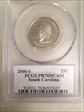 2000-S 25C South Carolina PR70DCAM