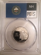 2000-S 25C New Hampshire PR70DCAM