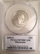 2005-S 25C Minnesota PR70DCAM