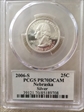2006-S 25C Nebraska Silver PR70DCAM