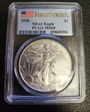 2008 $1 Silver Eagle First Strike MS69