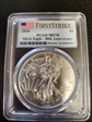 2016 $1 Silver Eagle Silver Eagle - 30th Anniversary First Strike MS70