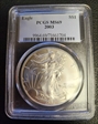 2003 $1 Silver Eagle MS69