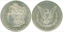 1901-S $1 AU58