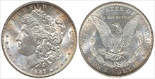1887-S $1 AU58
