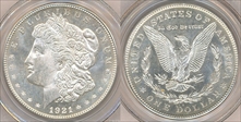 1921-D $1 MS64